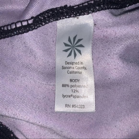 Athleta Leggings Size‎ Small Interstellar High-Rise Mesh Chaturanga Tight 7/8 - Picture 10 of 11